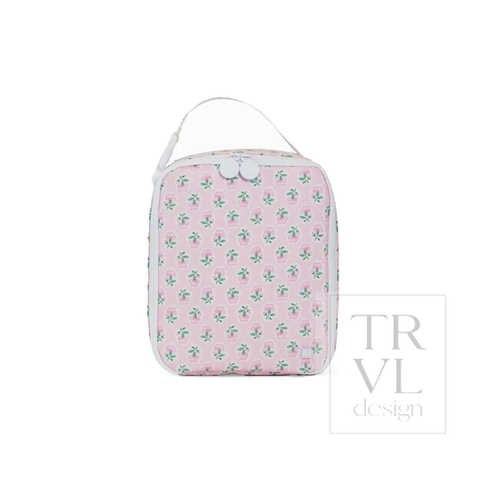 Lunch Box Insulated Lunch Bag - Petite Fleur Pink
