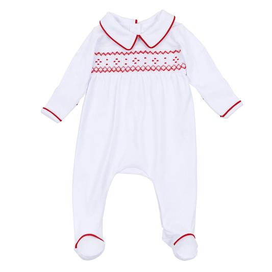 Henry Smocked Footie