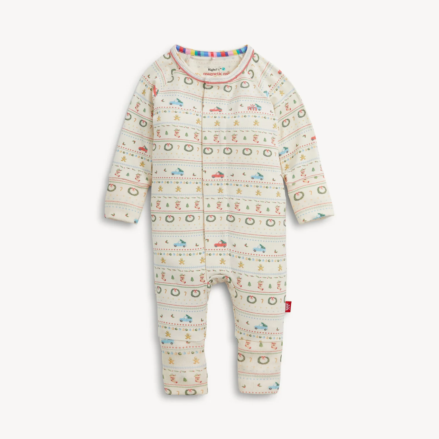 Magnetic Convertible Coverall - Traditional Christmas