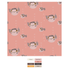 Print Long Sleeve Pajama Set - Blush Puffer Family