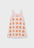 Girl Crochet Dress - Bone