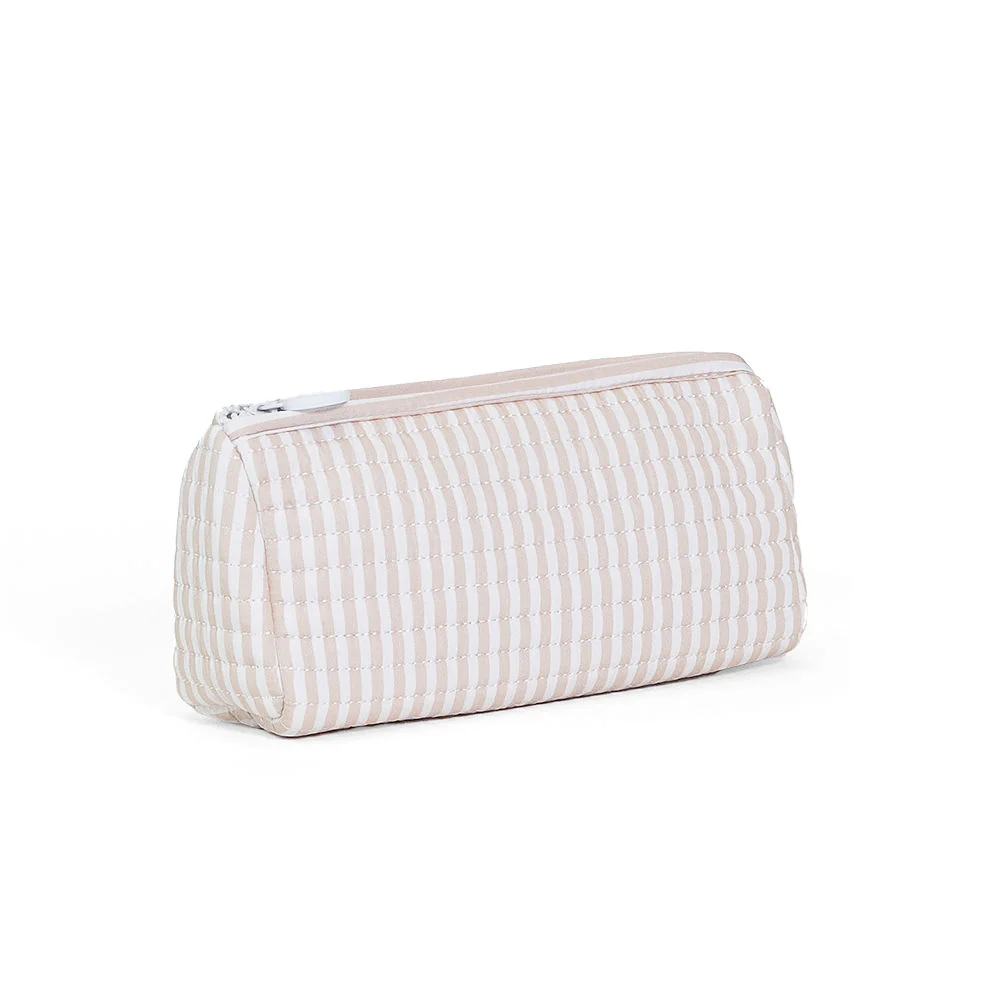 Quilted Pochette Bag - Pimlico Stripe Sand