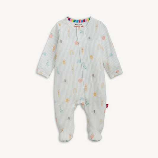 Magnetic Footie Lullaby Sky Blue
