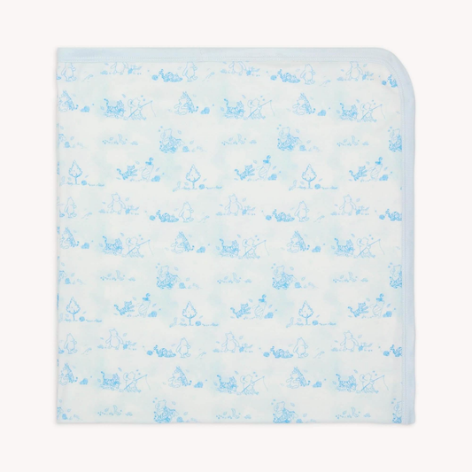 Disney | Magnetic Me Winnie the Pooh in the woods modal swaddle blanket
