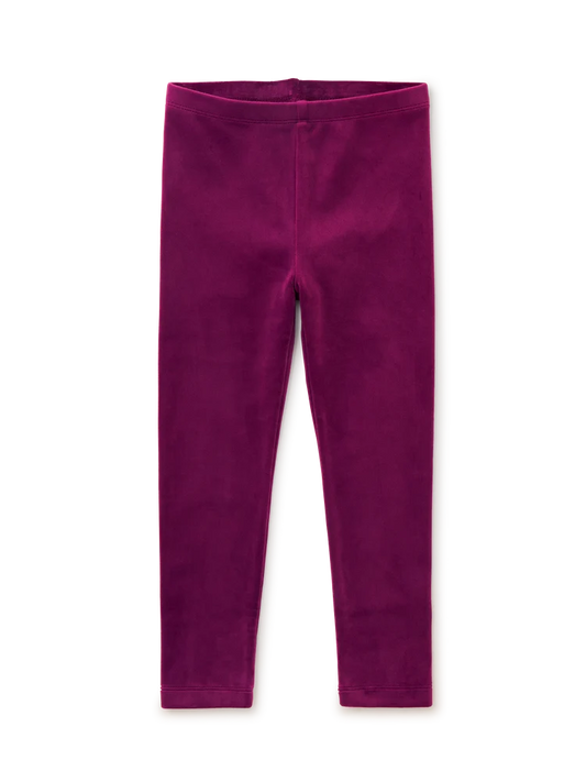 Velour Leggings - Berry