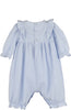 Rosy Cheeks Jacquard Overall - Blue