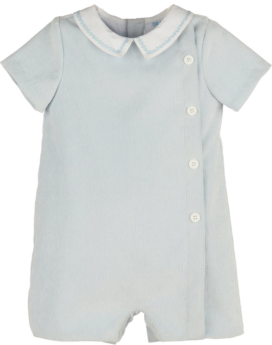 Sweet Corduroy Boy Bubble - Blue