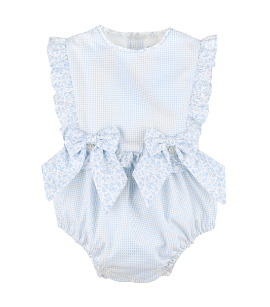 BB Blooms Girl Overall - Blue