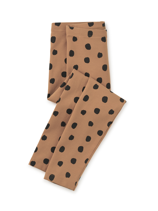 Printed Leggings - Leopard Dot