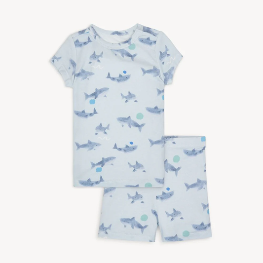 No-Fins Compares to You Modal Magnetic No Drama Pajama Short Sleeve Short Set
