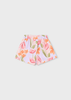 Girl Pleated Printed Skort - Blossom