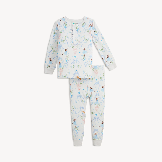 Magnetic Me: It Takes TuTu Modal Ruffle Long Sleeve & Long Pant PJ