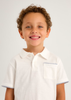 Boy Shorts and Polo Shirt Set - Blue