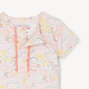 So-Fish-Ticated Modal Magnetic No Drama Pajama Short Sleeve Short Set with Ruffle