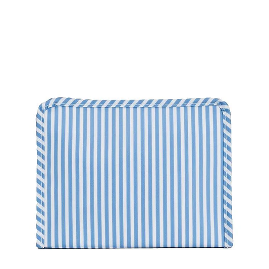 Roadie Medium Zip Pouch - Pimlico Stripe Chambray