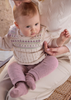 Newborn Girl 3-Piece Set - Mauve