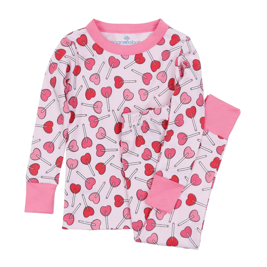 Sweetheart Pops Toddler Long Pajamas