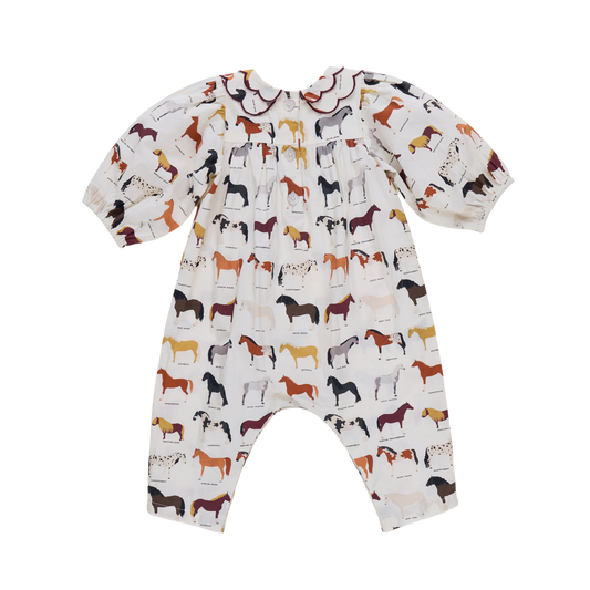 Baby Girls Darcy Jumper - Horse Breeds