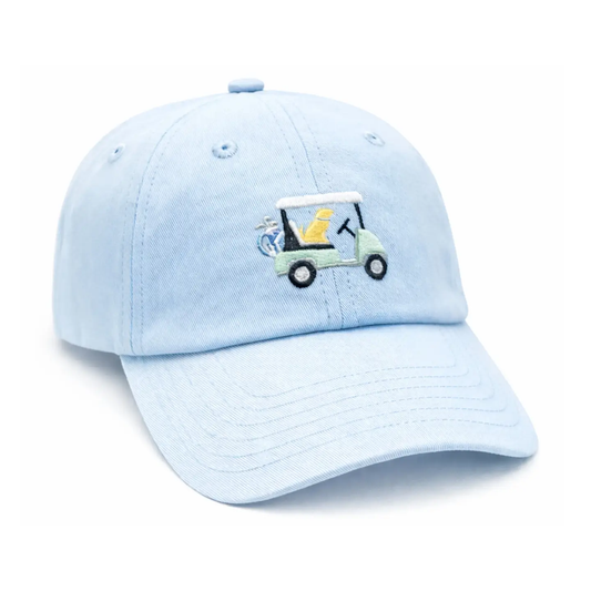 Dog Golf Cart Baseball Hat