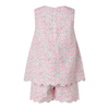 Scalloped Floral Top and Short Set