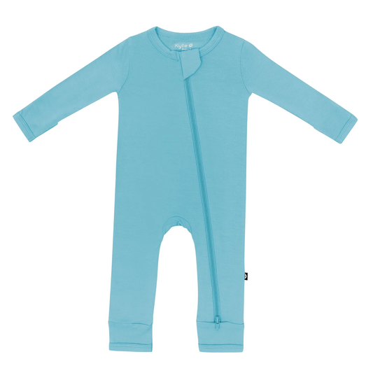 Kyte Zipper Romper - Makai