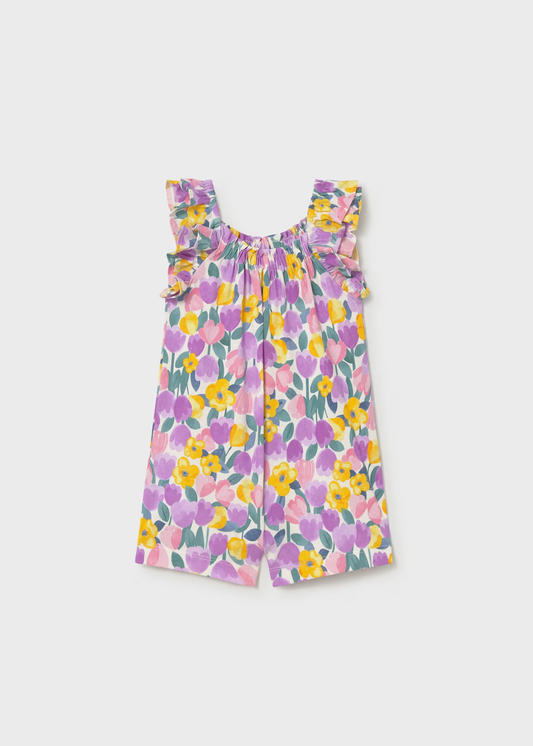Baby Polka Dots Romper - Lilac