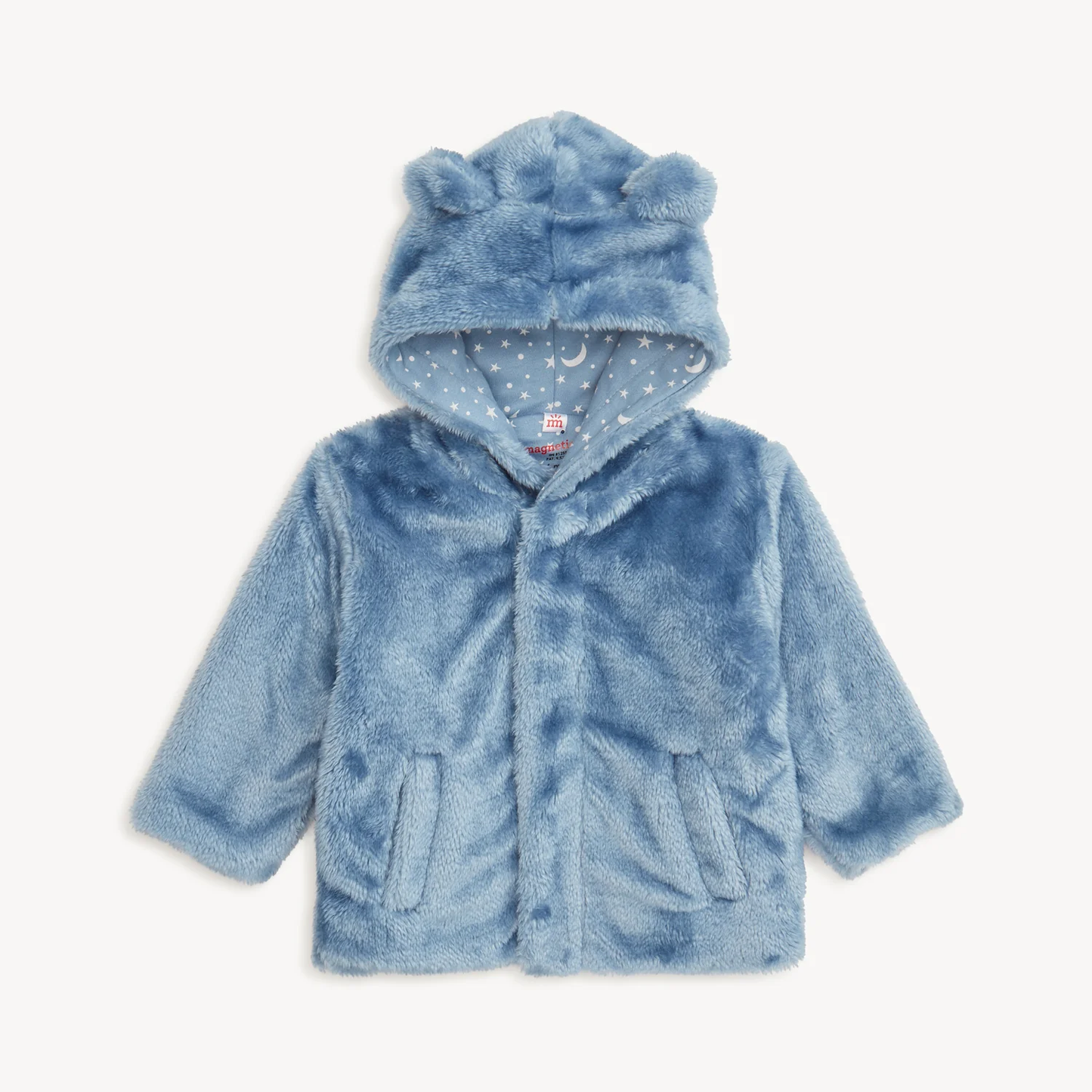Magnetic Me: Winter Sky Minky Bear Jacket