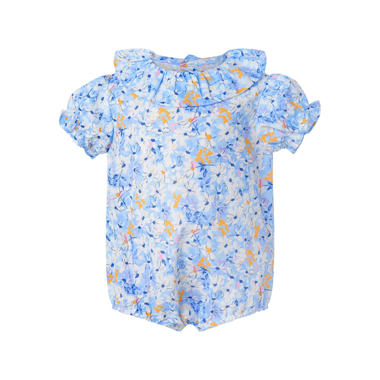 Blue Daisy Frill Bubble