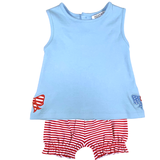 Bow Bloomers Set