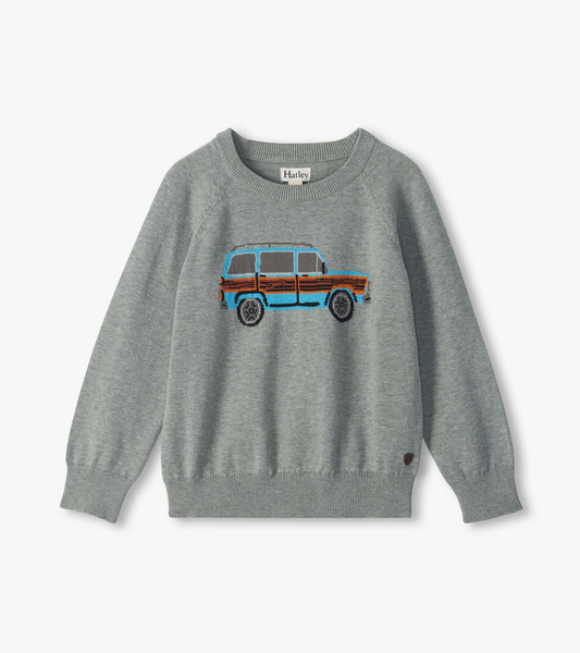 Vintage Truck Crew Newk Sweater