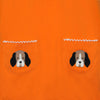 Hound Dog Orange/White Dress