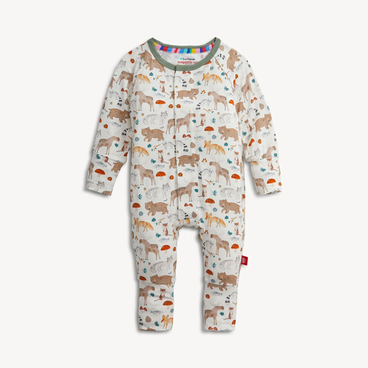 Magnetic Convertible Coverall - Wonderful Wildlife