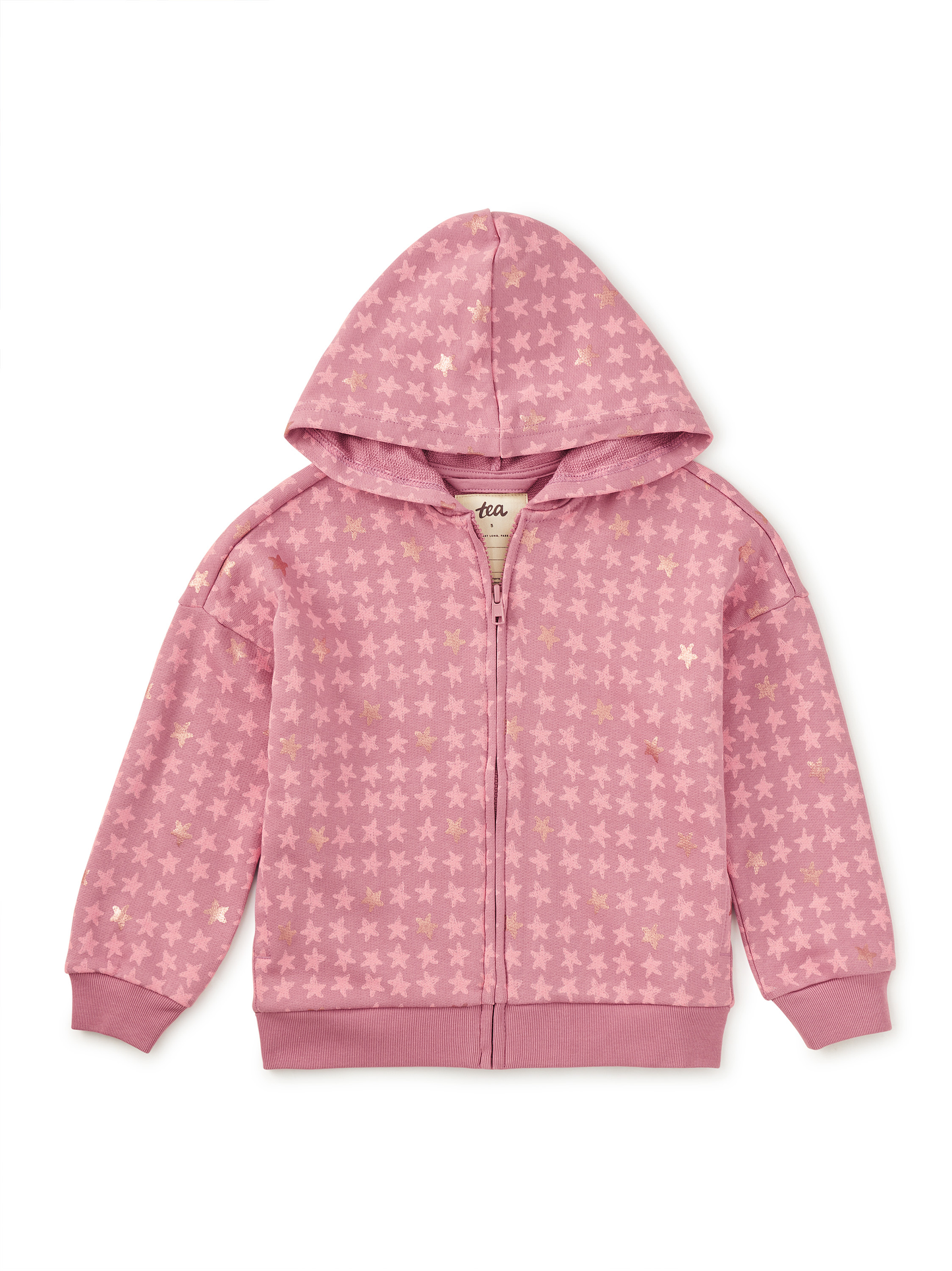 Easy Fit Hoodie - Metallic Stars