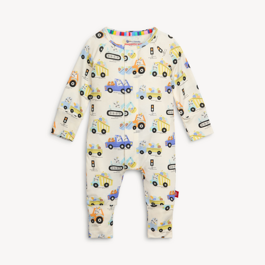 Delivered with Hare Modal Magnetic Grow with Me Convertible Coverall
