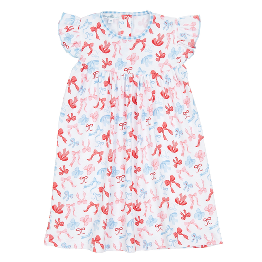 Star Spangled Darling Flutters Toddler Dress