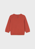 Basic Cotton Jumper - Terracotta