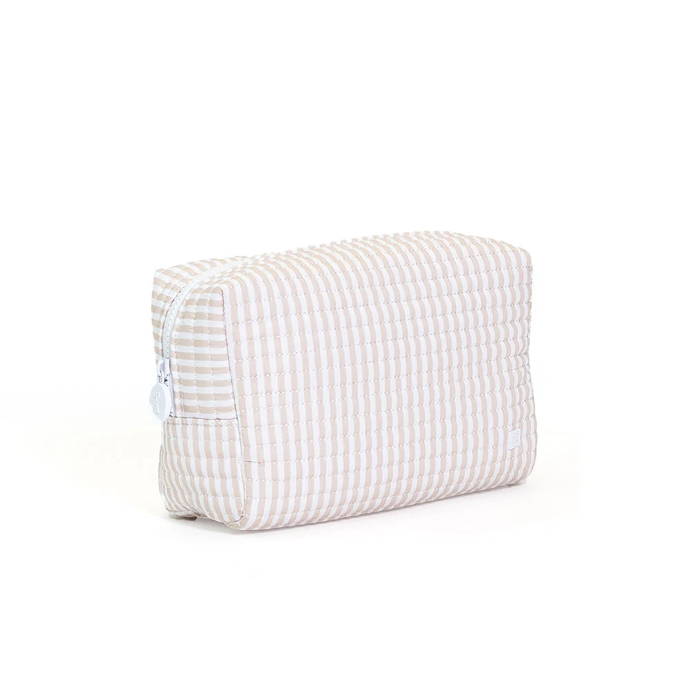 Quilted Everyday Bag - Pimlico Stripe Sand