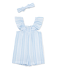 Stripe Woven Romper