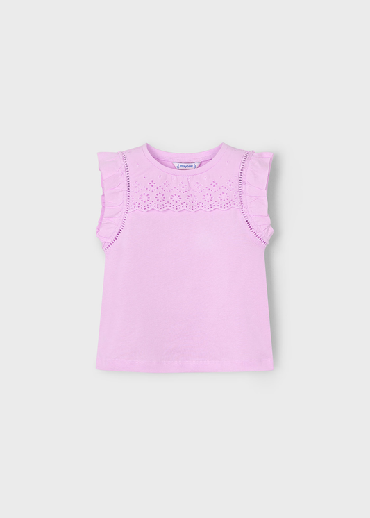 Girl Eyelet T-Shirt - Maeve