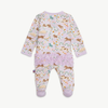 Best Fur End Modal Magnetic Parent Favorite Footie with Ruffle