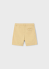 Boy Drawstring Linen Shorts - Biscuit