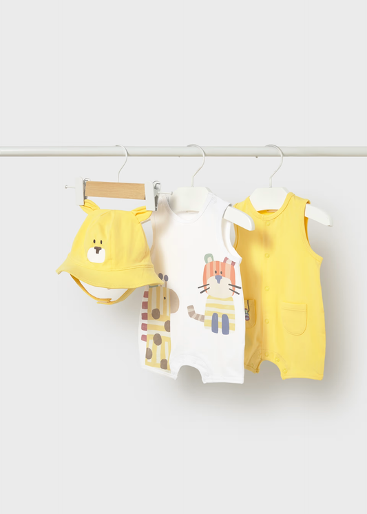 Boy 3-Piece Set - Mustard