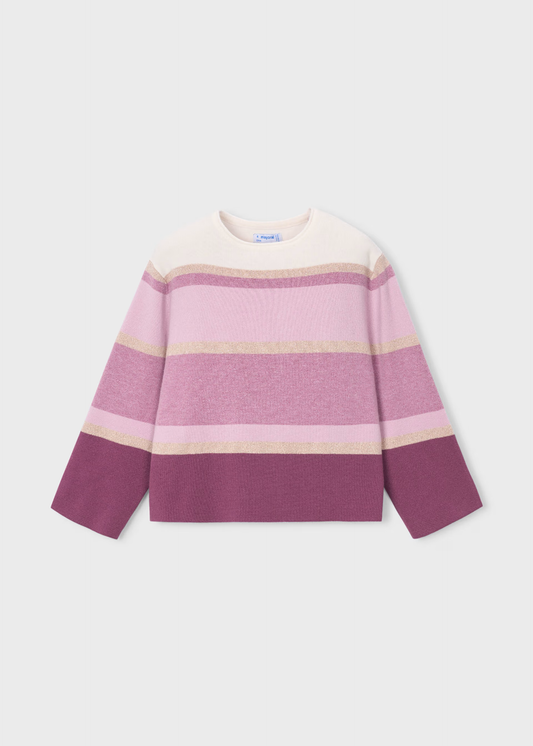 Girl Sweater - Violet Mix