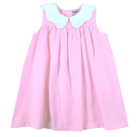 Pink Poplin Dress