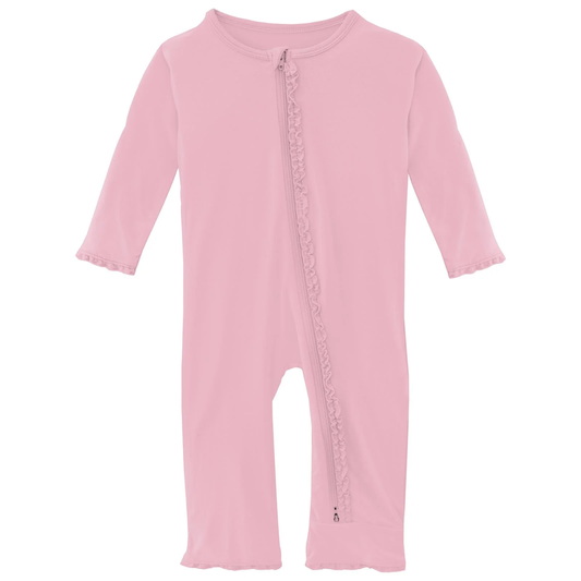 Muffin Ruffle Coverall with 2 Way Zipper - Cake Pop