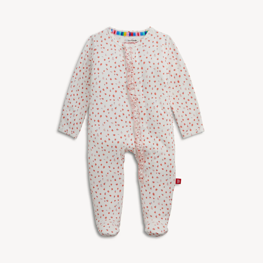 Magnetic Me Apple Blossom Modal Ruffle Footie