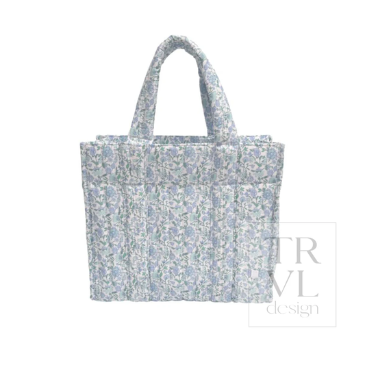 Quilted Mini Go Go Tote - Hamptons Floral