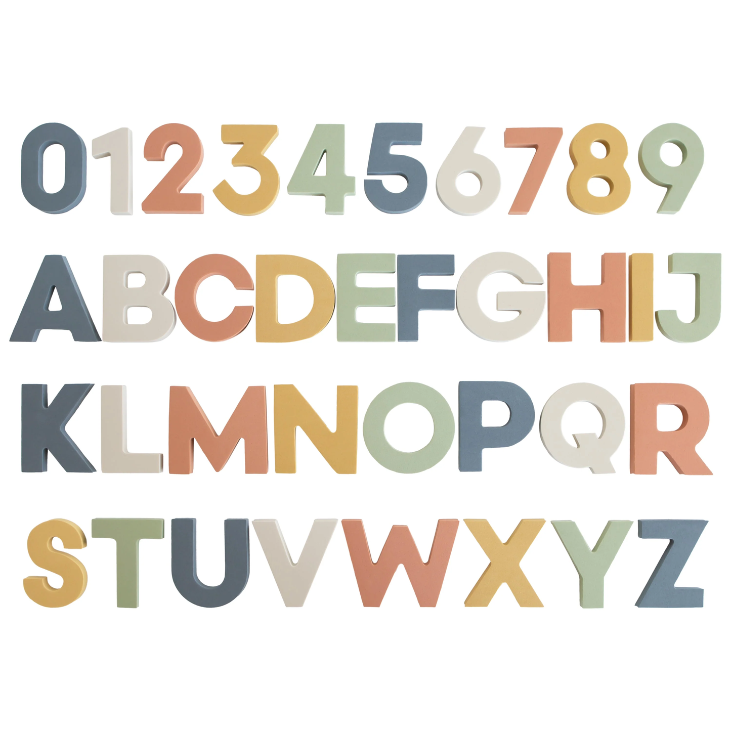 Letters & Numbers Bath Play Set - Sol