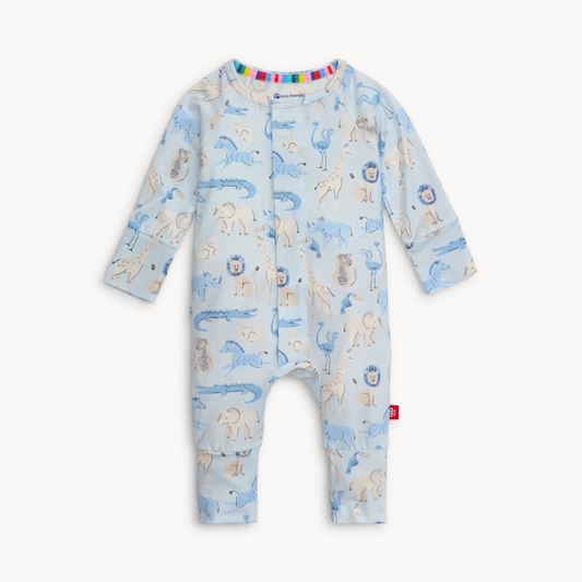 Jungle Jazz Modal Magnetic Grow with Me Convertible Coverall