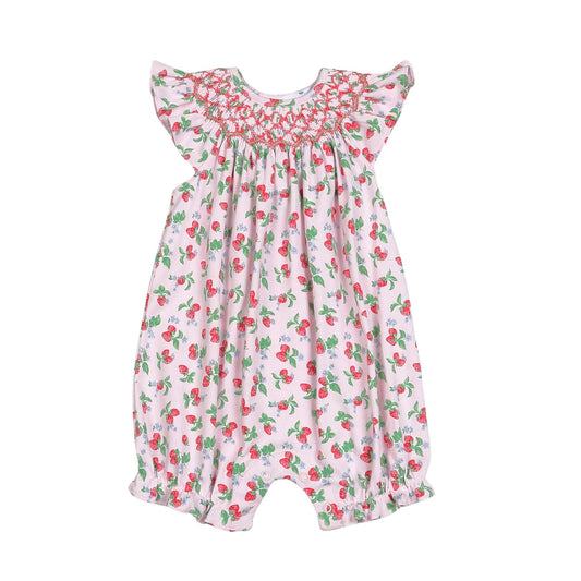 Berry-Sweets Pima Hand Smocked Sun Bubble